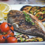 DORADA REGALA CU LEGUME LA GRATAR